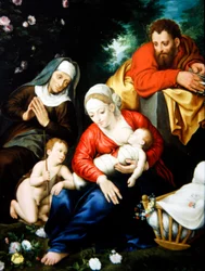 The Virgin and Child with St Joseph, Elizabeth and St John